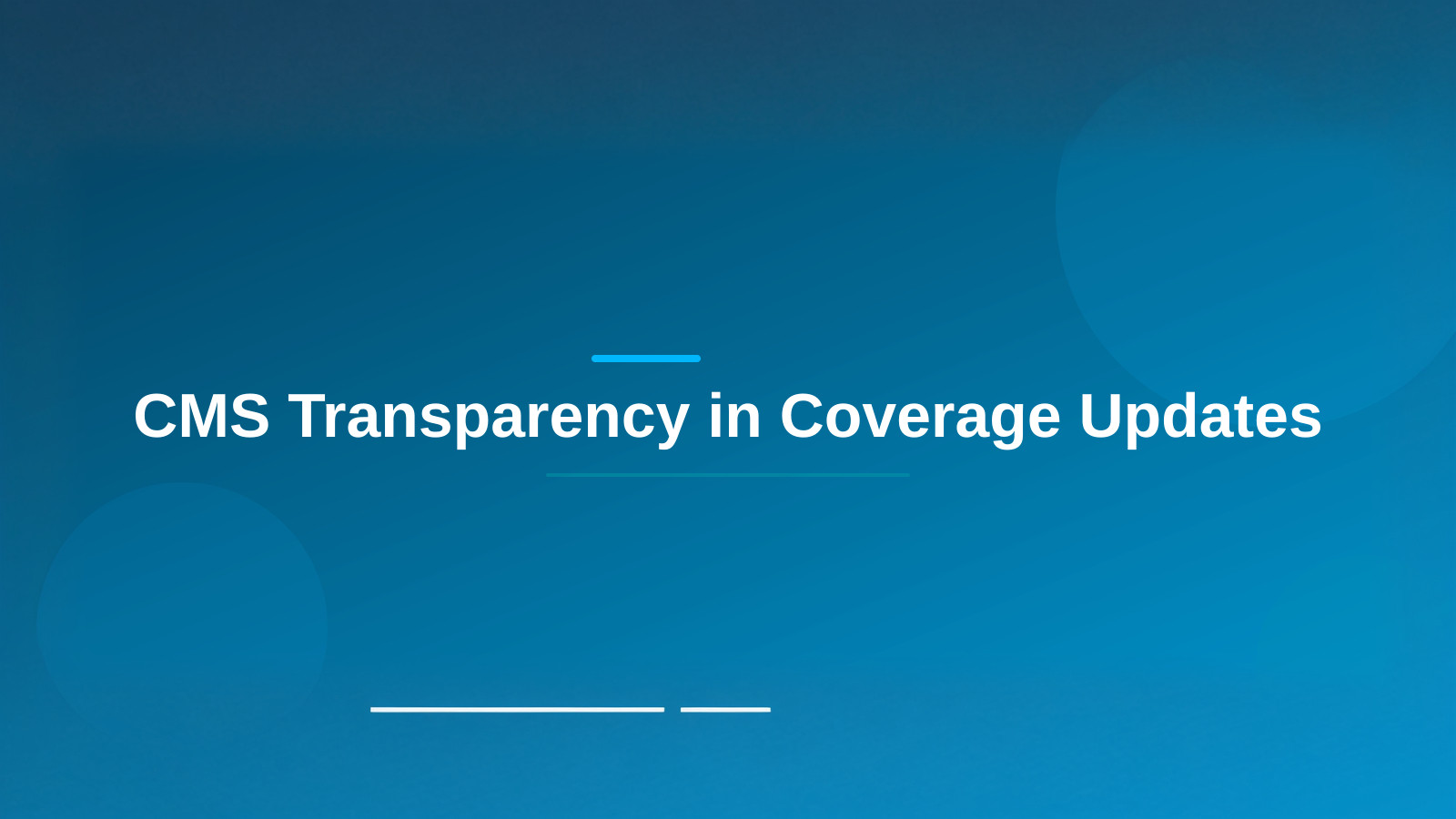 CMS Proposes Major Updates to Transparency in Coverage (TiC) Rules